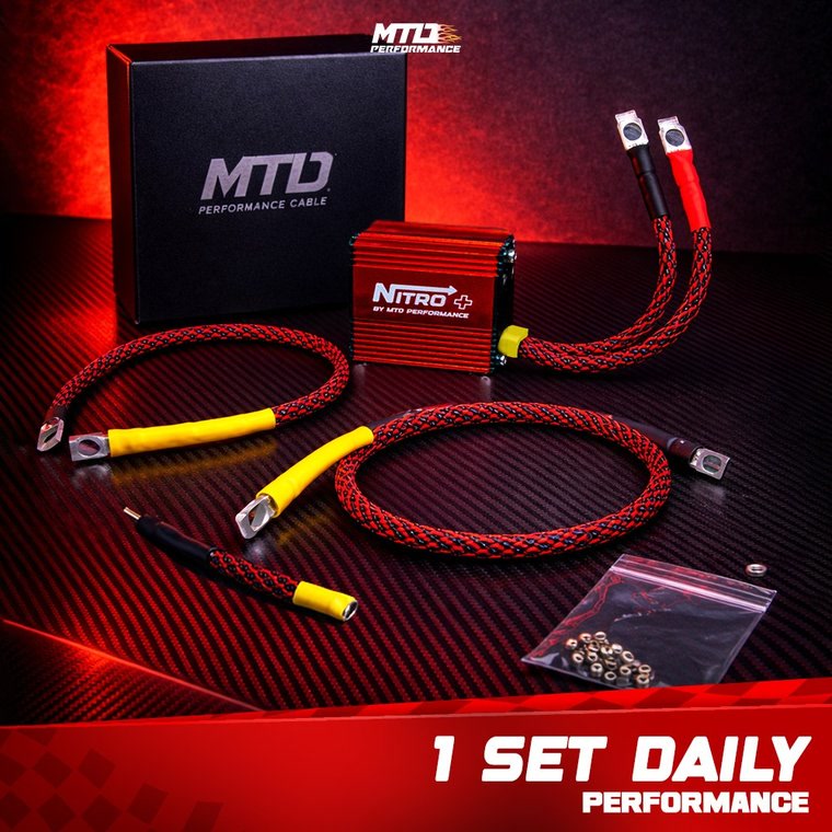 MTD Nitro + lengkap dengan kabel grounding, throttle, dan koil