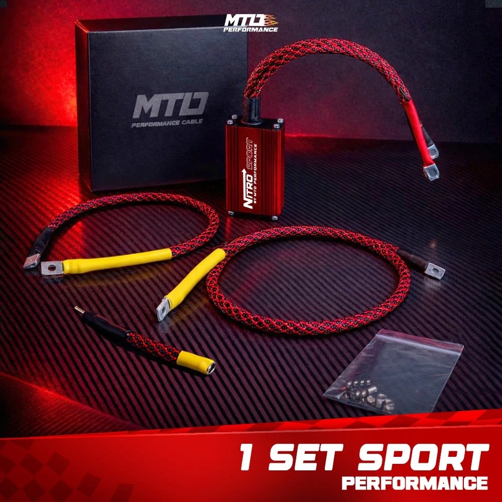 MTD Nitro Sport, set kabel grounding, throttle dan koil